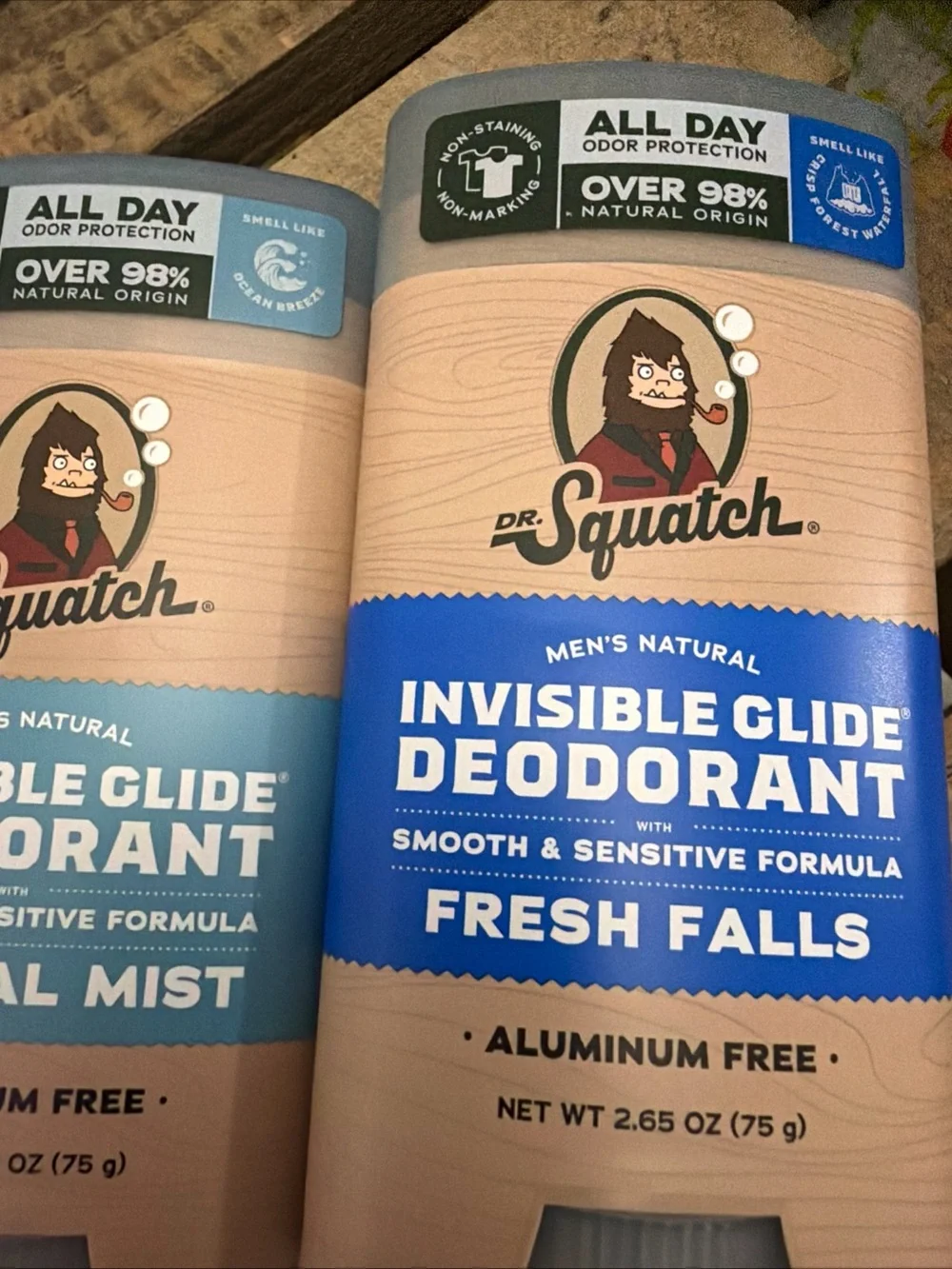 4- Dr Squatch Invisible Glide Deodorant Stick